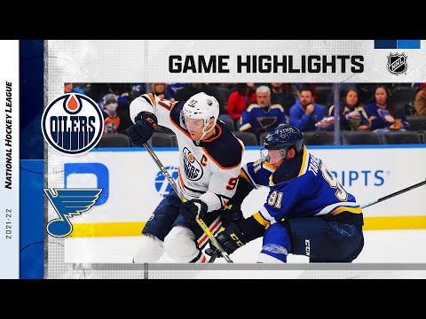Oilers @ Blues 11/14/21 | NHL Highlights