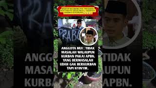 Download lagu ANGGOTA MUI: TIDAK MASALAH WALAUPUN KURBAN PAKAI APBN. mp3