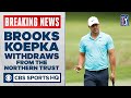 Brooks Koepka withdraws from the Northern Trust, ends his 2019-2020 PGA Tour season | CBS Sports HQ