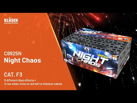 C8925N Night Chaos | Klasek pyrotechnics