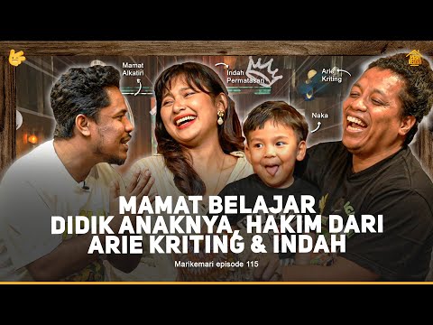 INDAH PERMATASARI & NAKA MAMPIR KETEMU OM MAMAT DEBATIN SAYUR KACANG IJO - MARI KEMARI