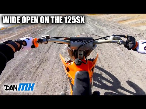 MY FIRST TIME RIDING A 125 2 STROKE | I thought i blew it up at the end!