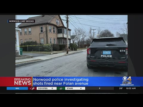 Norwood police officer shoots at vehicle fleeing shots fired investigation