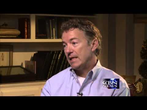 At Home with Rand Paul - CBN News' The Brody File In Depth Interview 4/4/2013