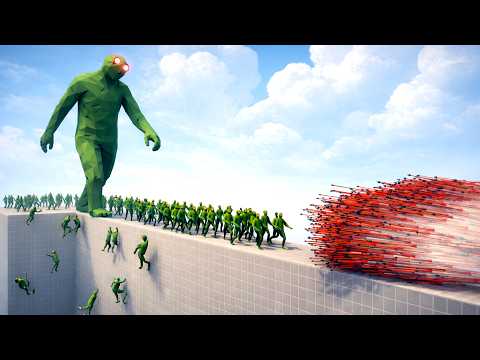 114 Zombies & Zombie Giant vs EVERY GOD - Totally Accurate Battle Simulator TABS