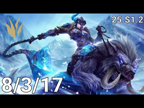 Sejuani Jungle vs Elise - EUW Master | Patch 25.S1.2
