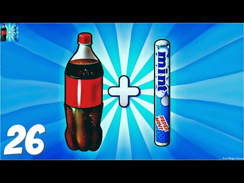 Drop And Explode: Soda Geyser - Coca cola and mint experiment Gameplay | Walkthrough Part 26
