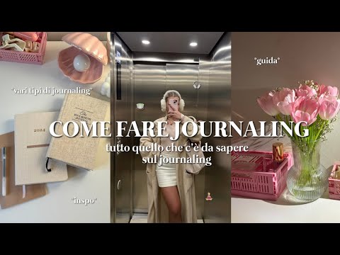 HOW TO JOURNAL🍵🎧 All the different types of journaling, glow up 2024