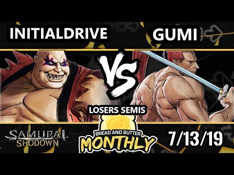 BnB 14 SamSho - Initialdrive (Earthquake, Genjuro) Vs. GUMI (Genjuro) - Samurai Shodown Losers Semis