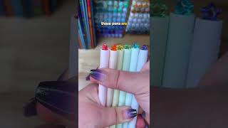 Trying out these Star Gel Pens by Kaco #art #pen #review