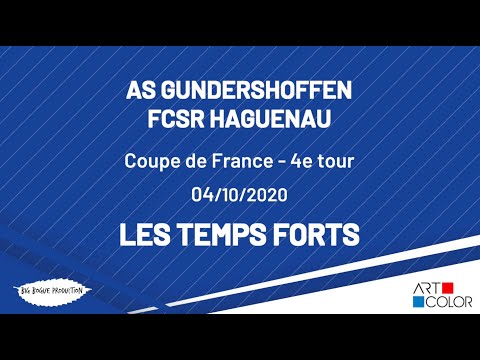 Résumé : AS Gundershoffen 1 - 9 FRH - 4ème tour de Coupe de France