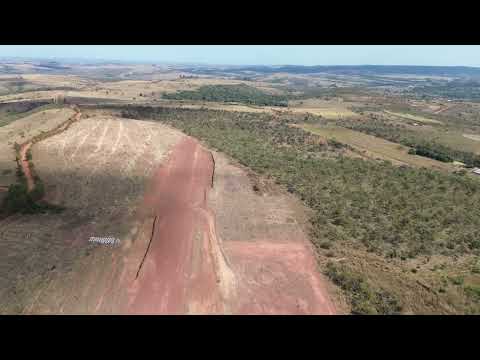 Terreno do futuro aeroporto de Águas Lindas de Goiás
