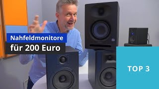 Nahfeld Studio Monitore - M AUDIO BX 5 D3 Presonus Studio 4 ESI aktiv 05