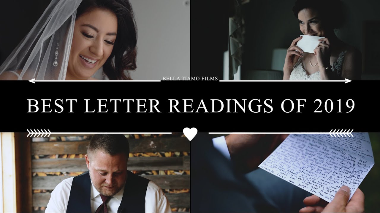 Emotional Letter Exchange Montage | BRIDE and GROOM Read Each Others Letters On Their WEDDING DAY