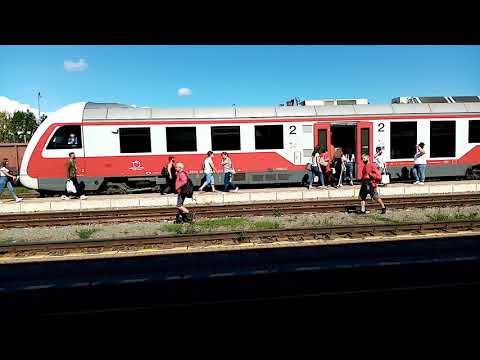 Stanica Lučenec osobný vlak