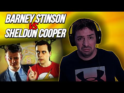 Barney Stinson vs. Sheldon Cooper - Rap Battle! - ft. Mat4yo & Kevin Krust // REACTION!!!