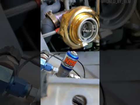 100shot  nitrous + turbo= no traction.