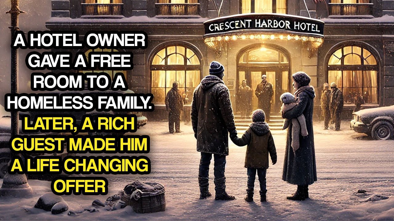 A Hotel Owner Gave a Free Room to a Homeless Family. Later, a Rich Guest Made Him an Offer