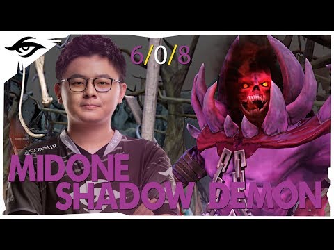 NO DEATH MID SD!!! // MidOne Shadow Demon Ranked gameplay | DotA 2