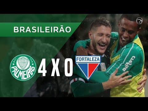PALMEIRAS 4 X 0 FORTALEZA - GOLS - 28/04 - BRASILEIRÃO 2019