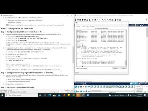 6.4.3.3 Packet Tracer - Connect a Router to a LAN