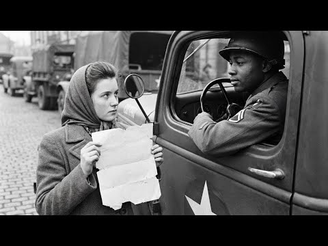 German Women Found Humanity with Black Soldiers in America (1945)