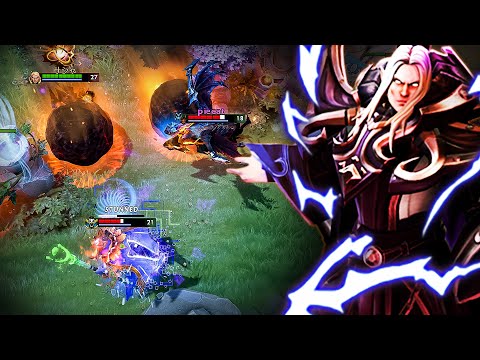 POWER OF MASTER TIER INVOKER | EPIC SUNSTRIKE KILLS | Dota 2 Invoker