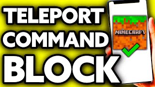 How To Teleport To Coordinates in Minecraft Command Block (EASY!)