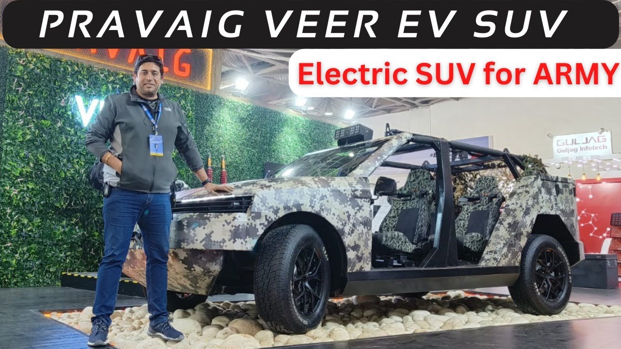 Pravaig Veer Electric SUV showcased