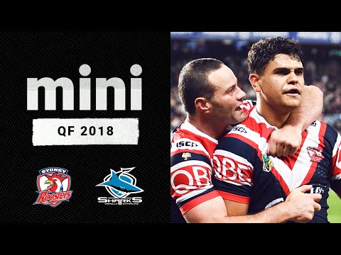 NRL Highlights | Big guns fire | Roosters v Sharks Match Mini | Qualifying Final, 2018 | NRL