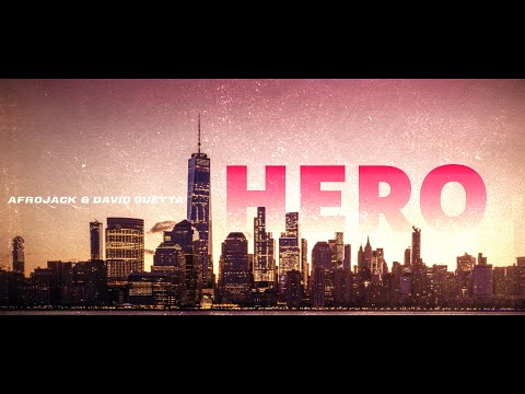 Afrojack & David Guetta - Hero (Official Lyric Video)