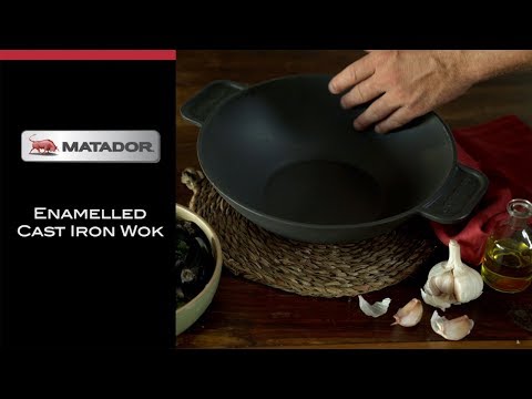 How to Use the Matador Enamelled Cast Iron Wok - Matador BBQs