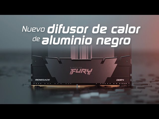 Kingston FURY Renegade DDR4 Nero 3200MHz 16GB CL16 video