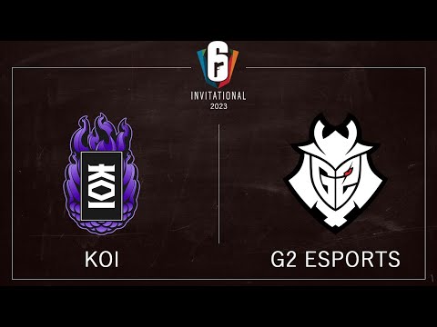 KOI vs G2 @Map2 | Six Invitational 2023 | 7 February 2023