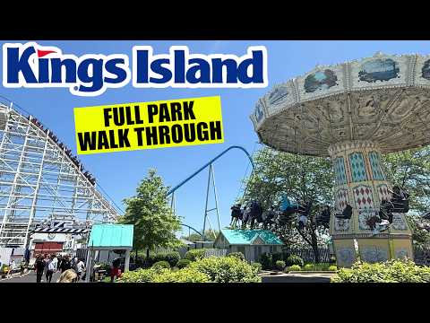 Video: Kings Island Full Park Walk Through