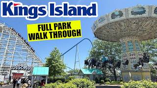Kings Island Full Park Walk Through