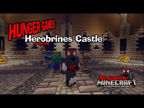 Minecraft PS3 - Hunger Games - 'Herobrines Castle' by NeriaK
