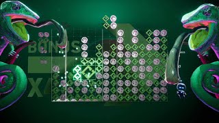 Lumines Arise. BUZZ Level completed! Surreal puzzle experience. Gameplay PS5 60FPS. Tetris Effect