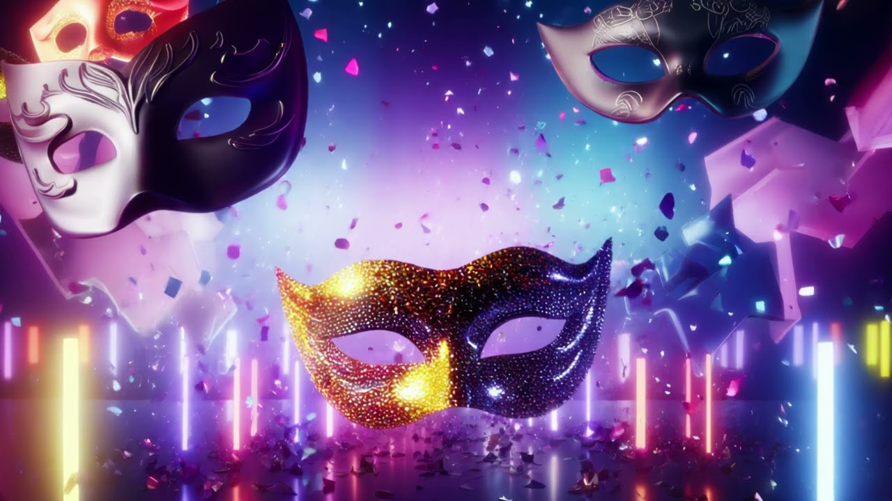 1 Hour Relaxing Masquerade Party Music 🎭 | Loop for Events, Parties, and Background Ambience - 4K