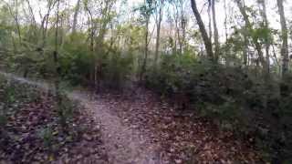 preview picture of video 'Mountain Biking at Comite Park in Central, La GoPro'
