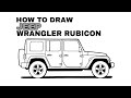 How To Draw A Jeep Wrangler Rubicon