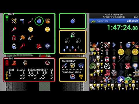 ALttPR 2021 Crosskeys Tournament - Swiss Round 5 vs. Tso15 (No mic) - Restream on ZeldaSpeedRuns2 an