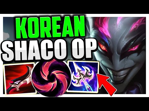 KOREAN SHACO BUILD TURNS HIM INTO A EASY S+ CARRY! | Shaco Jungle Guide Season 12 League of Legends