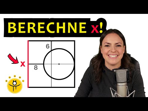 Mathe RÄTSEL Geometrie – Wie lang ist x?