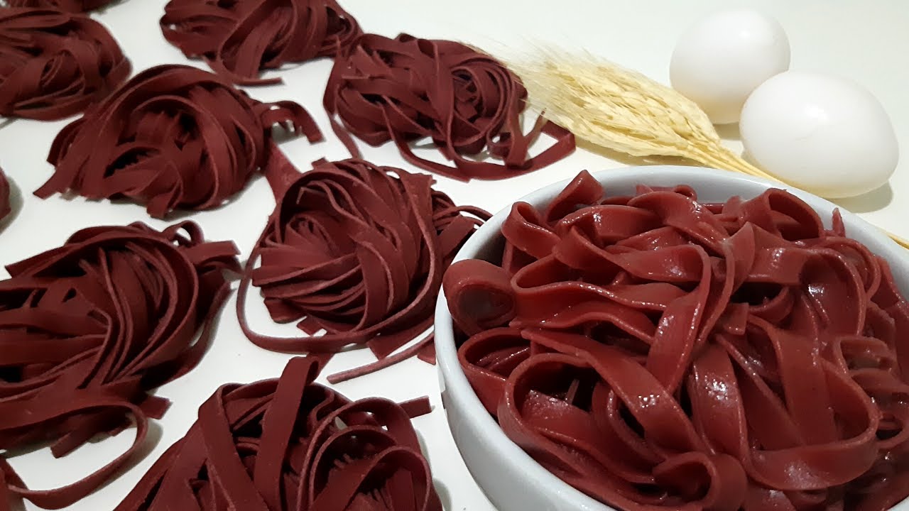 MASSA FRESCA DE BETERRABA | MASSA COLORIDA