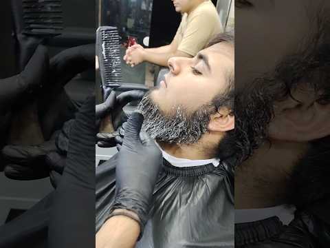 Beard 🧔🏻‍♂️ keratin Rebounding | straightener Beard for boys #youtube #shorts #viral