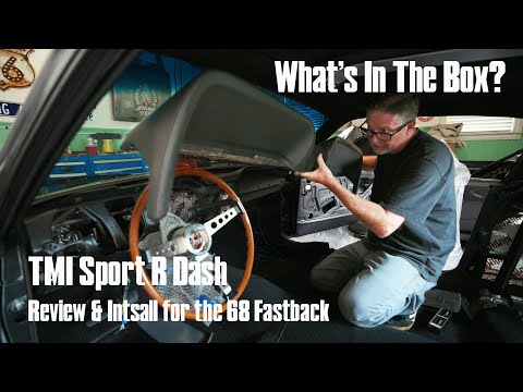 TMI Sport R Dash Upholstery for 1967-68 Mustangs | Review + Install