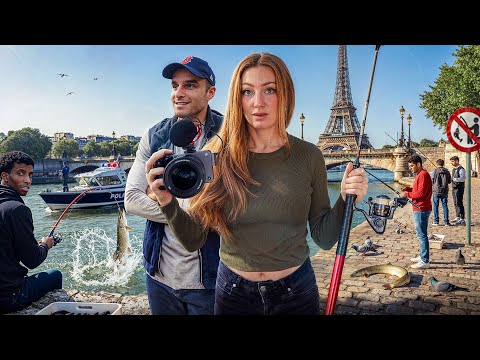 Fishermen invade Paris