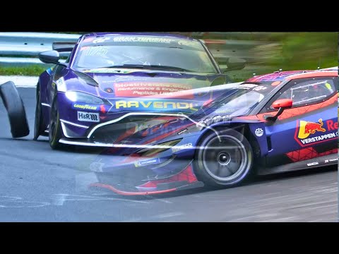 Max Verstappen Drives Ferrari GT3?! | NÜRBURGRING NLS Race 9 Highlights