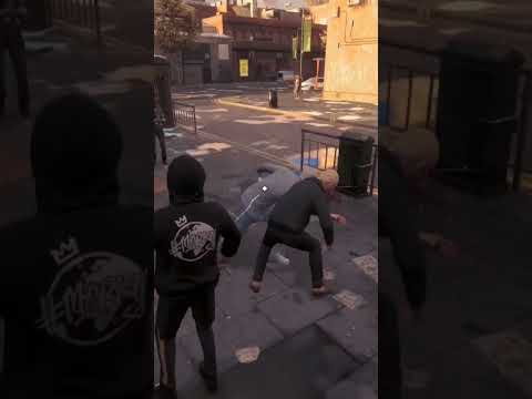 Day 8 in WDL : Homeless NPC show his true self #watchdogslegion #npc #gaming